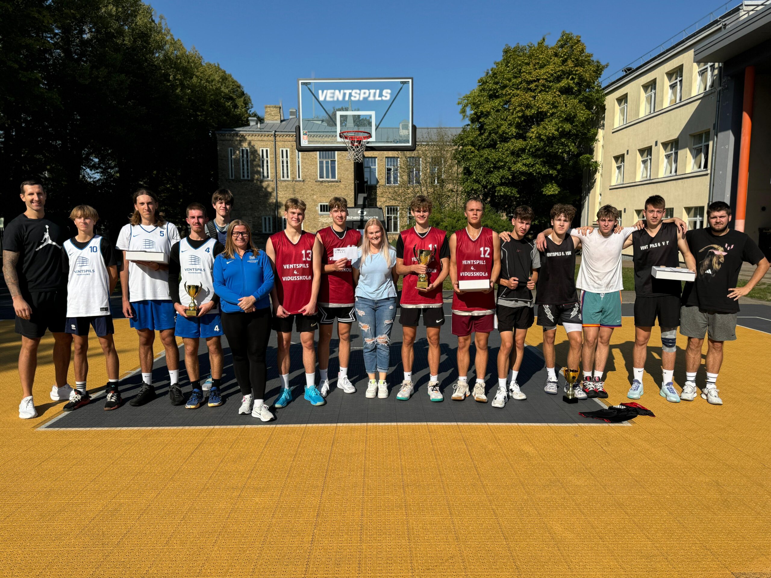 Noskaidroti uzvarētāji Ventspils 3×3 basketbola turnīrā