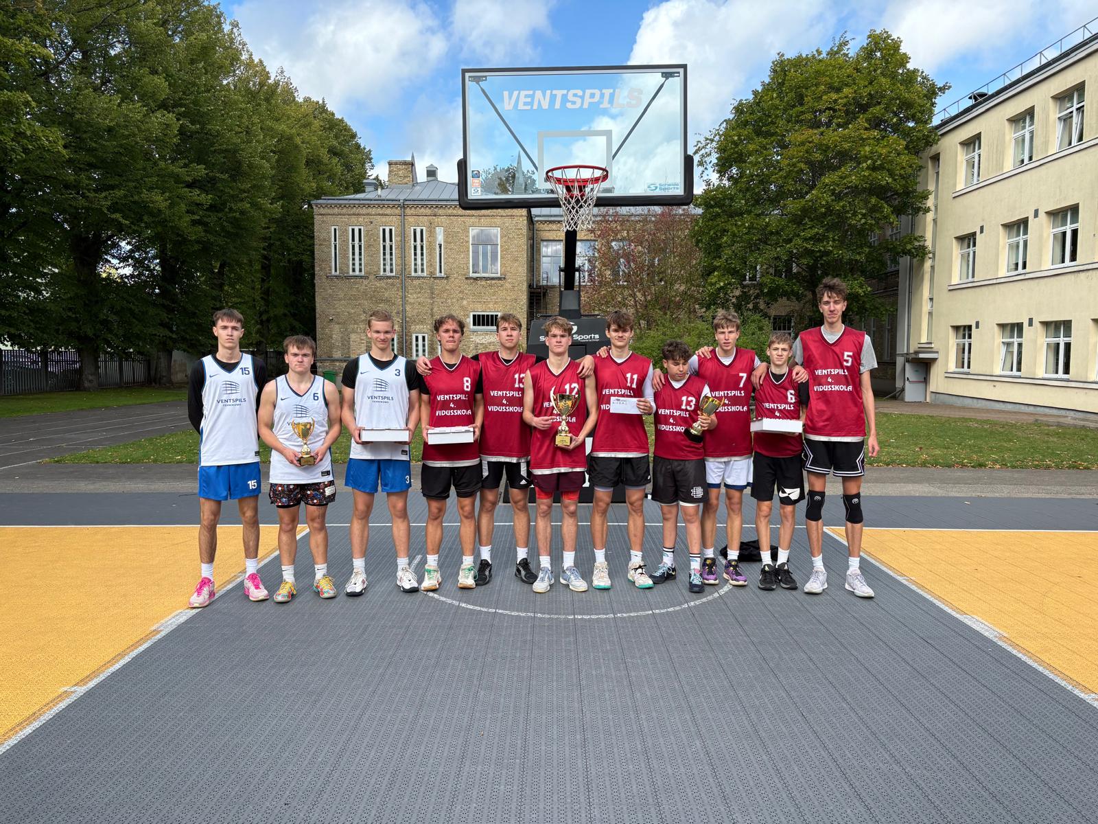 Noskaidroti uzvarētāji Ventspils 3×3 basketbola turnīrā