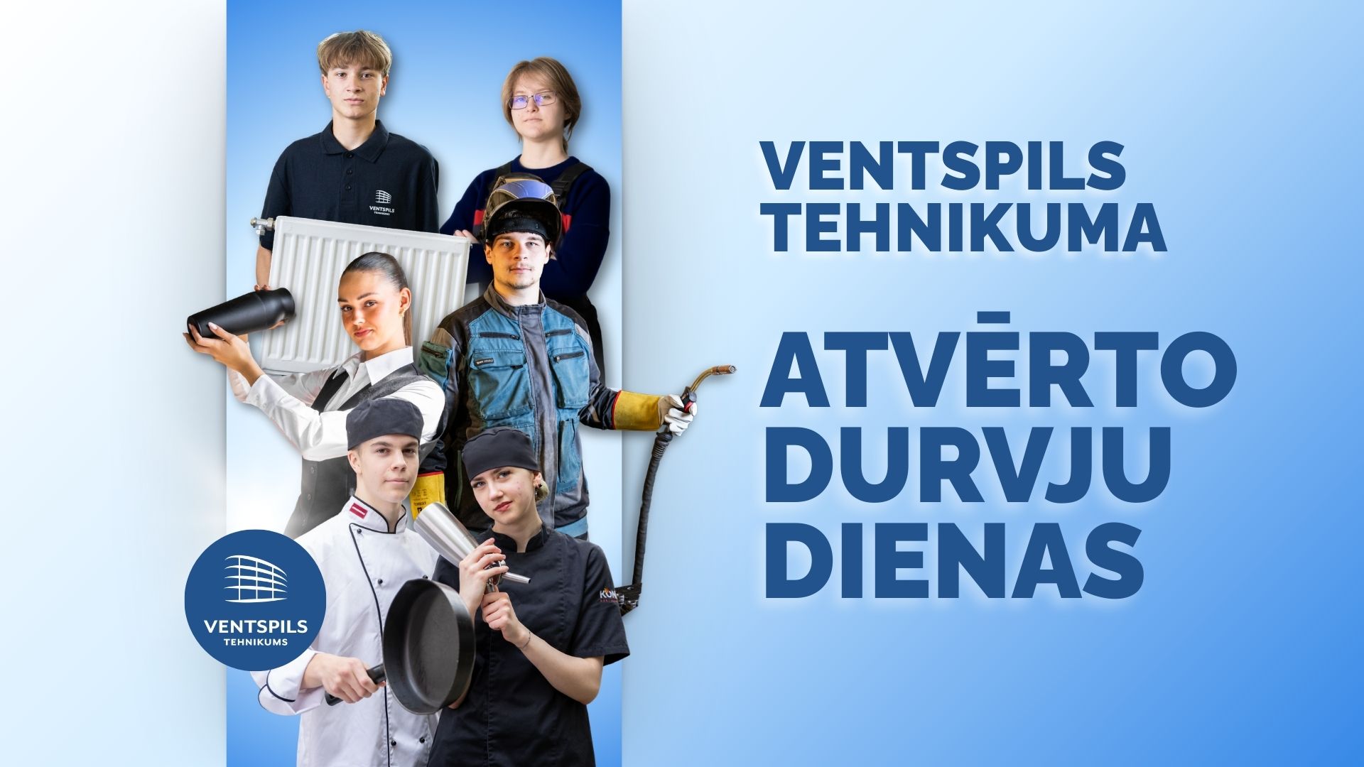 Ventspils tehnikums aicina uz Atvērto durvju dienām