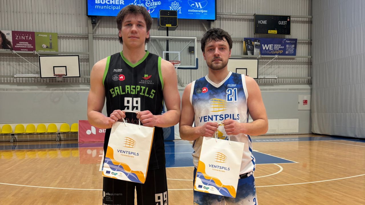 Ventspils tehnikuma basketbola komanda sāk Aizdevums.lv RBL astotdaļfinālu ar uzvaru