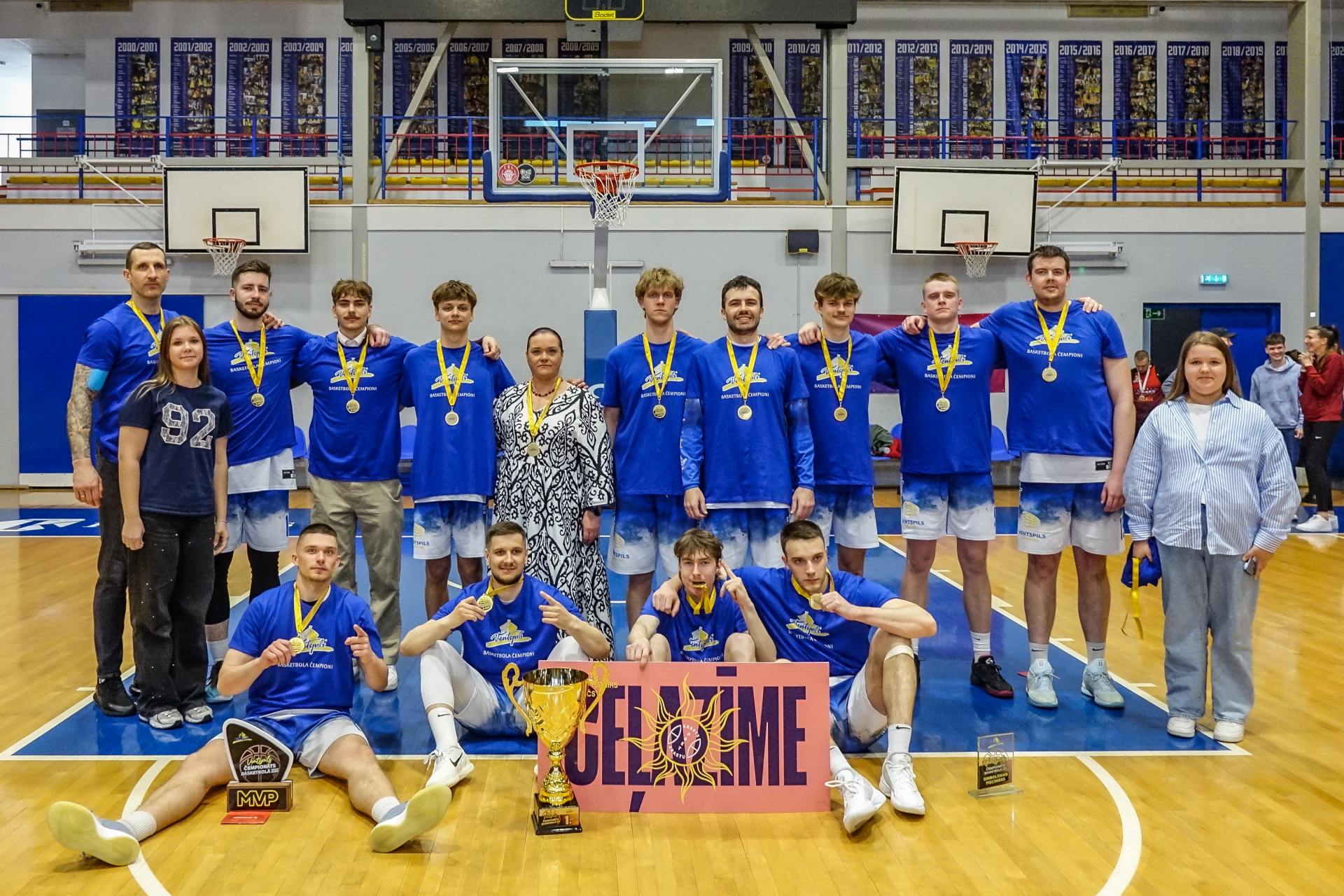 Ventspils tehnikums otro gadu pēc kārtas triumfē Ventspils pilsētas basketbola čempionātā