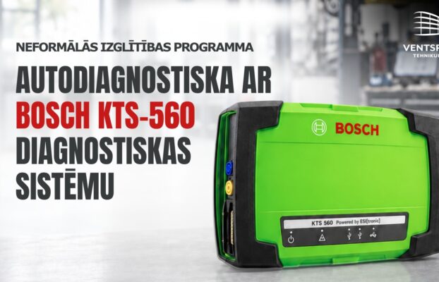 Automehāniķiem iespēja apgūt autodiagnostiku ar BOSCH diagnostiskas sistēmām un gūt pieredzi ārvalstīs